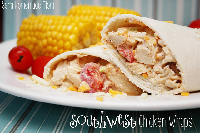 Southwest Chicken Wraps 1