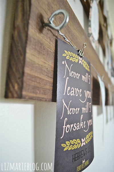 DIY Wood & Wire art display - 61833.showitstaging.com