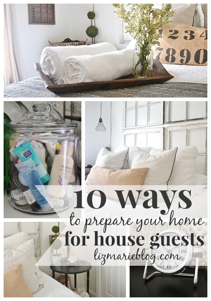 How to prepare your home for guests - Great tips!