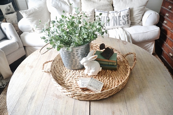 Two coffee tables styled two very different ways. A must pin for ideas on how to style your coffee table! 