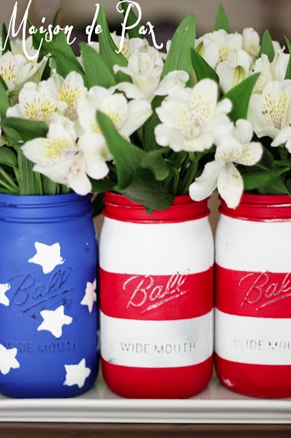 flag jars vertical