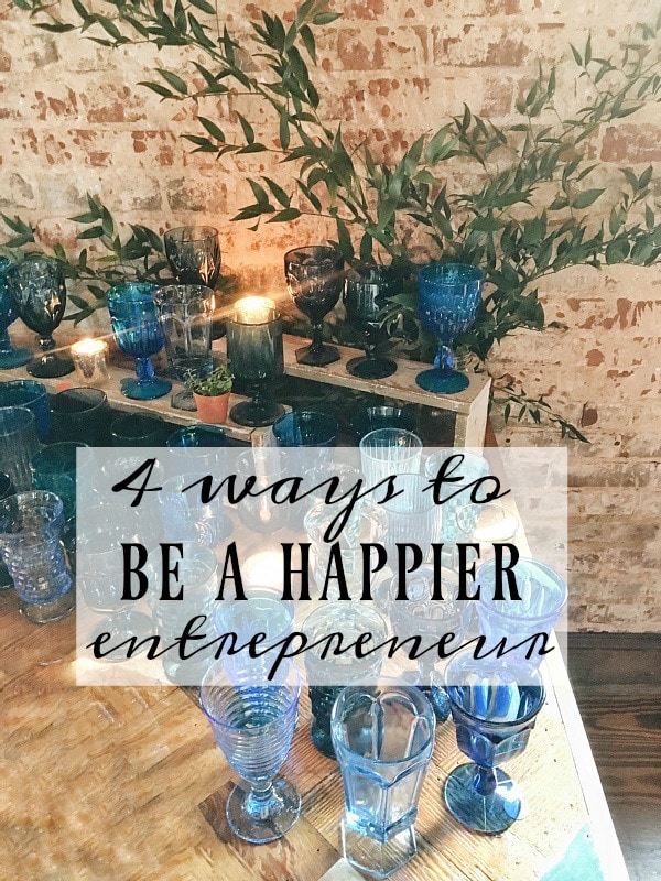 4 great simple tips on how to be a happier entrepreneur - 4 tips to be happier & more successful! 