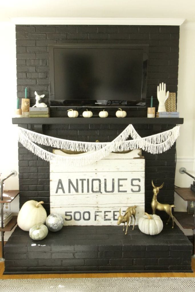 How to decorate with white pumpkins