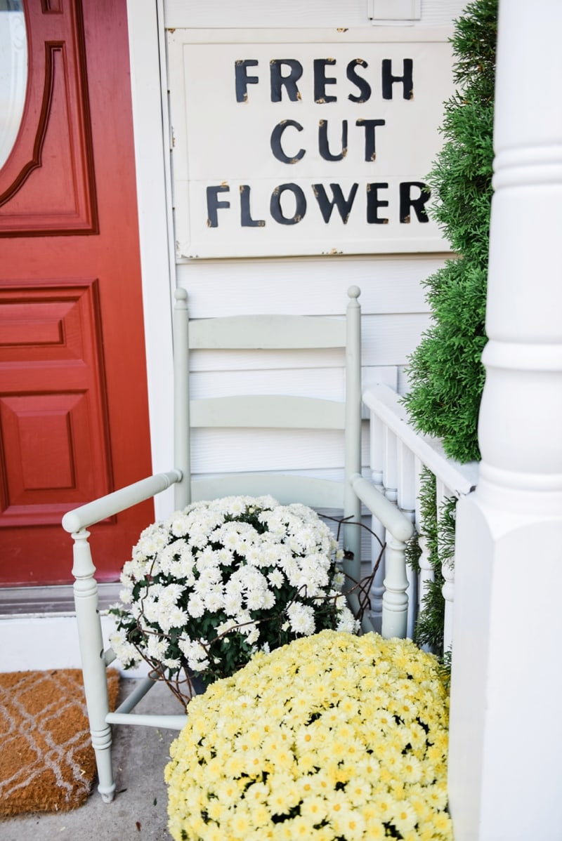 Liz Marie Blog Porch Fresh Cut Flowers Sign_0003