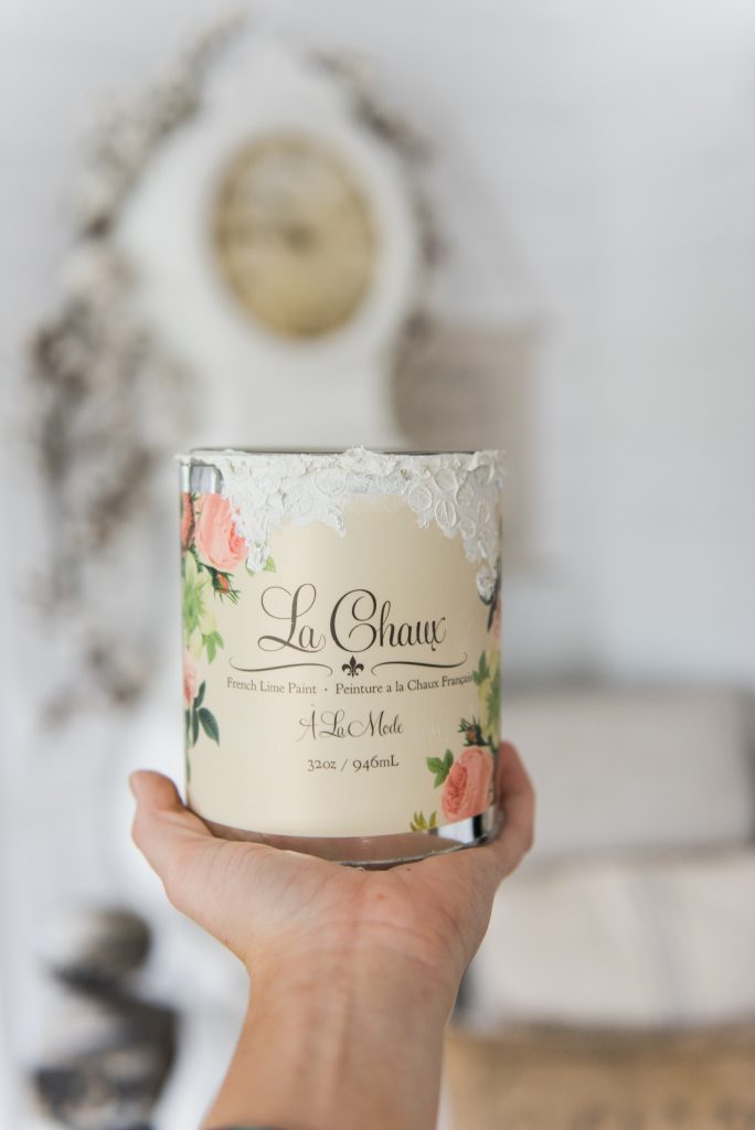 Mora clock makeover - See where to get a clock like this & the before and after. Great for farmhouse style & cottage style decor. 