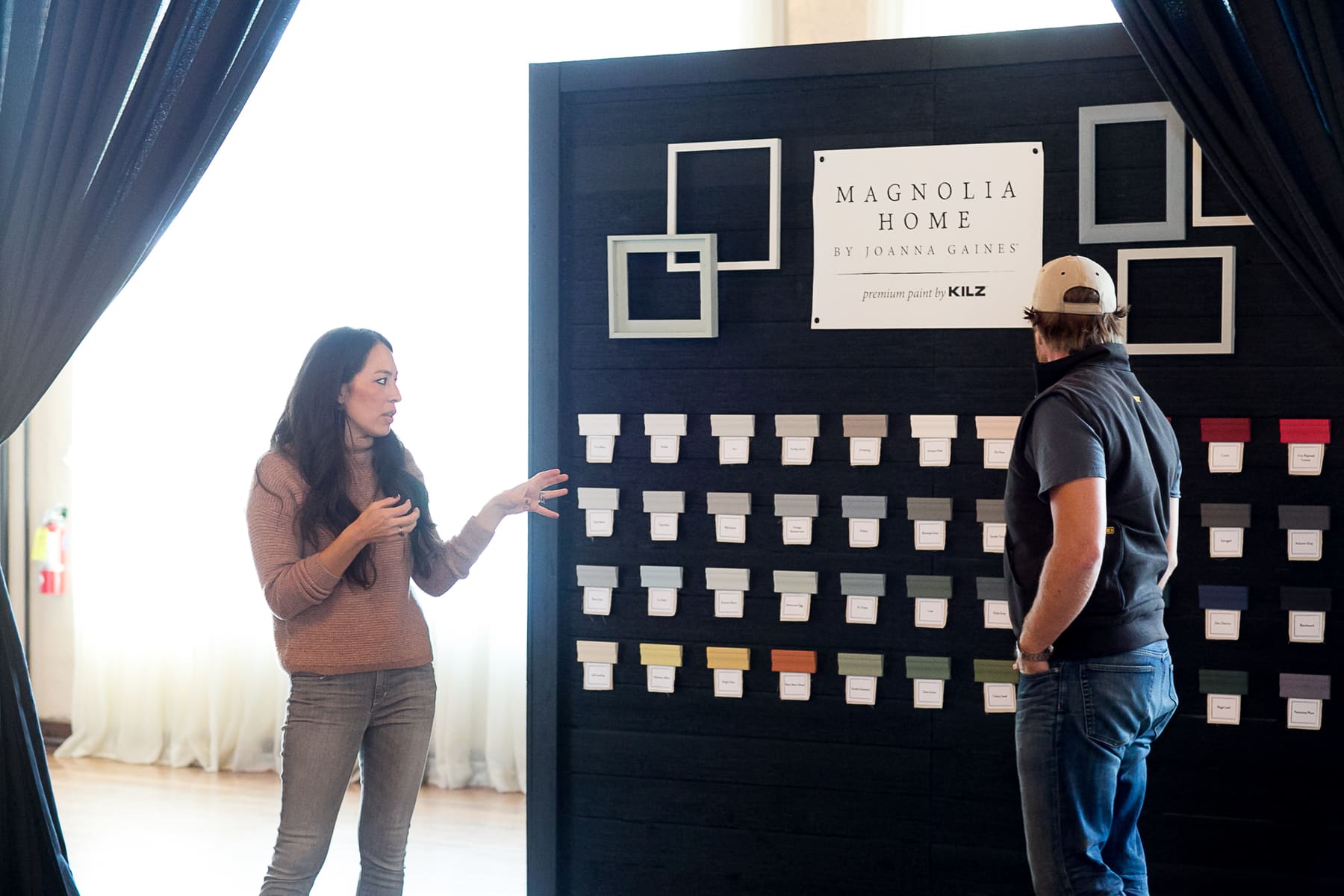 Joanna Gaines shares the variety of Chalk Paint offered by Magnolia Home Paint