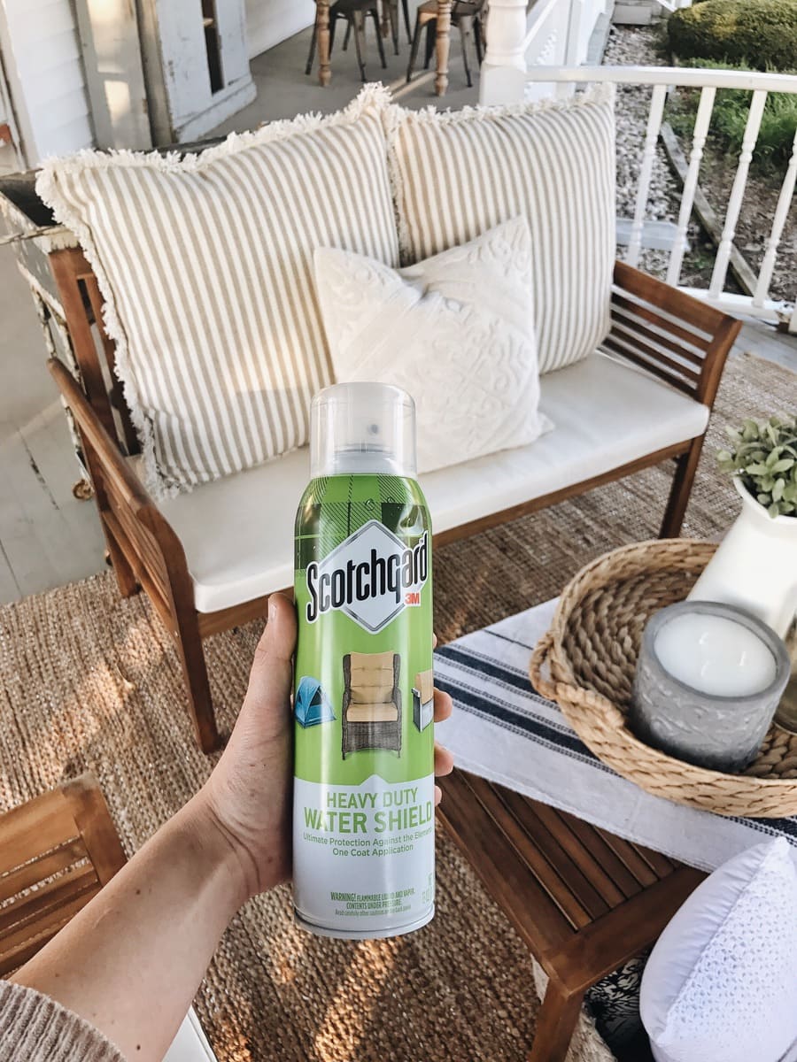 Scotchgard Water Shield for outdoor fabrics 