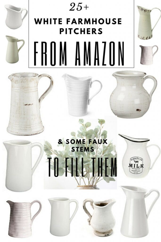 farmhouse pitchers