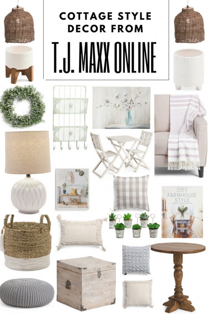 My favorite cottage decor from TJ Maxx Online