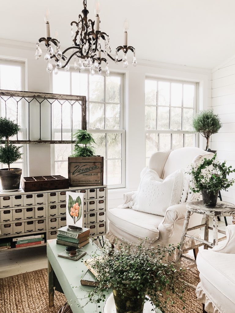 Vintage Crystal Chandelier