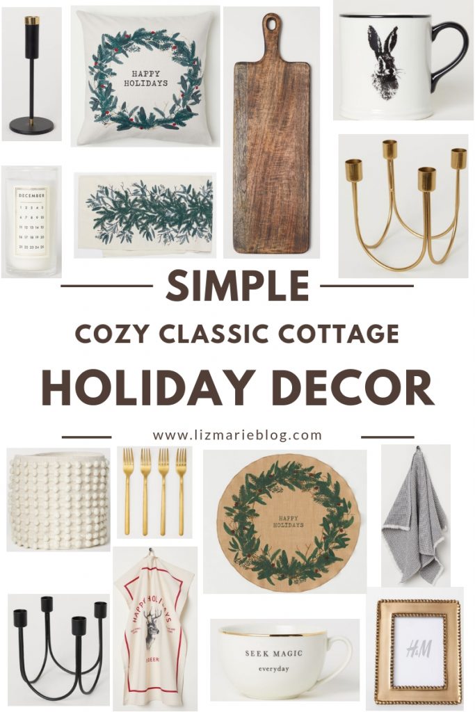 cozy cottage holiday decor