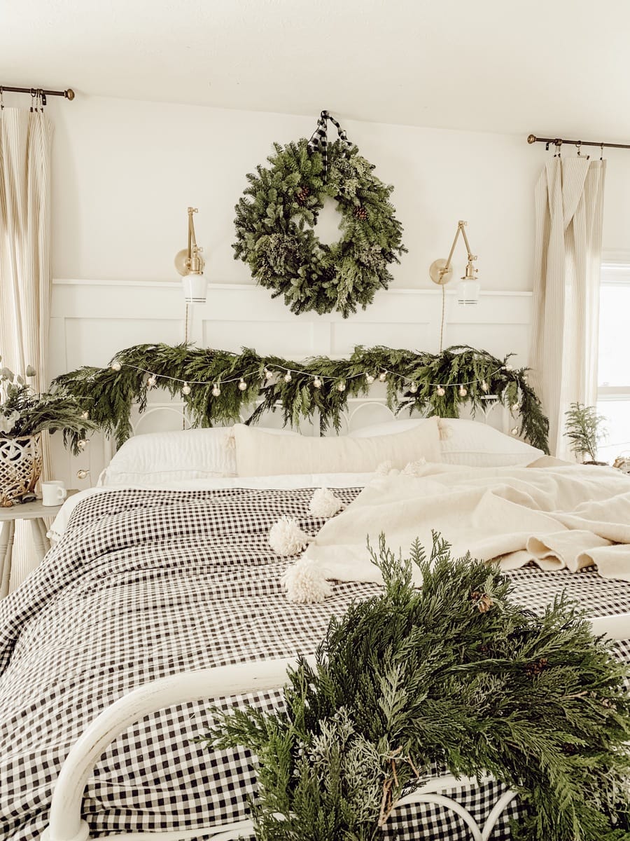 Cozy Christmas Bedroom