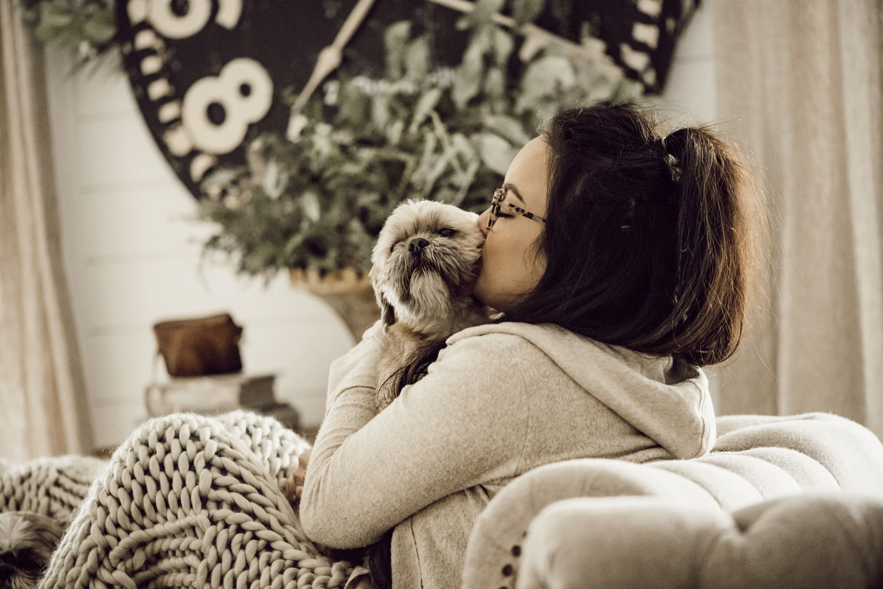 Cozy Winter Living Room