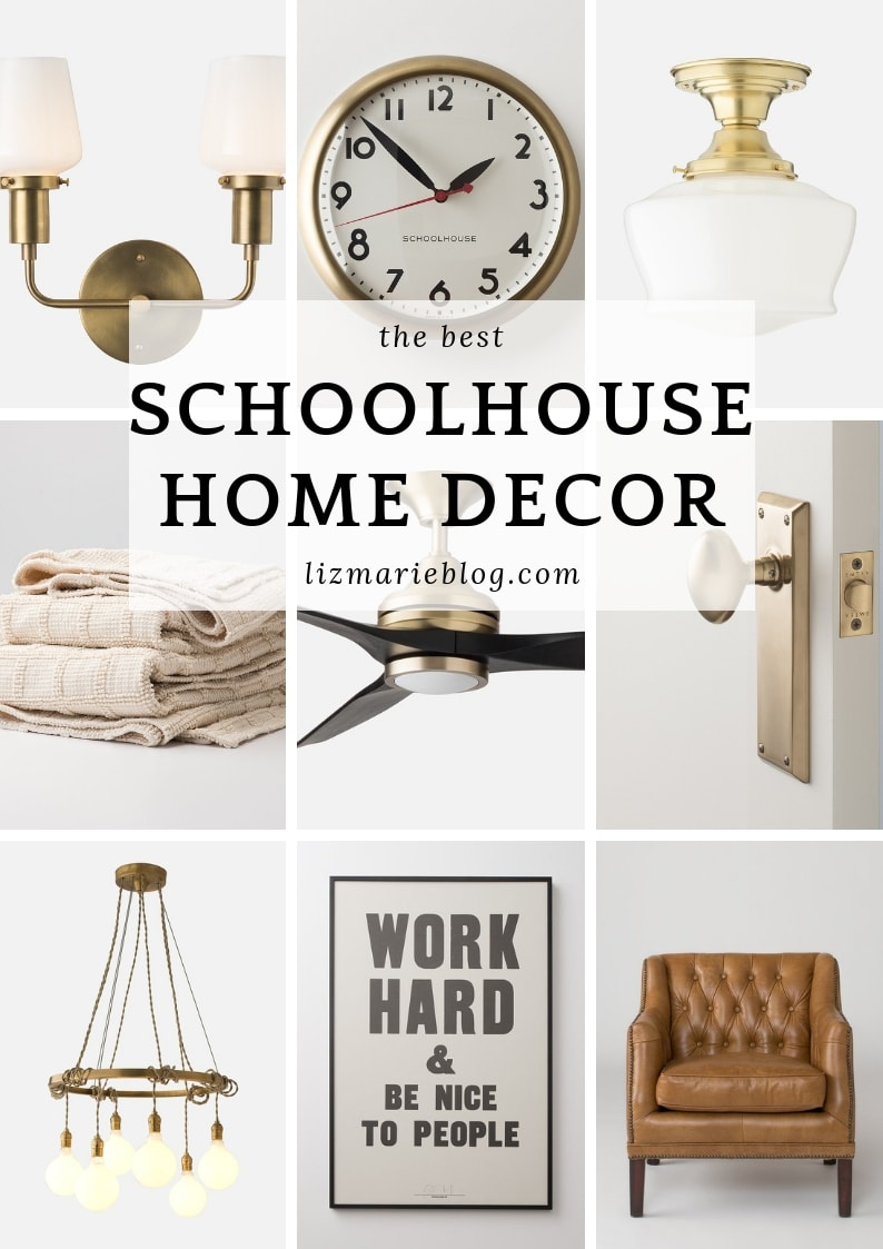 Schoolhouse Home Decor Graphic