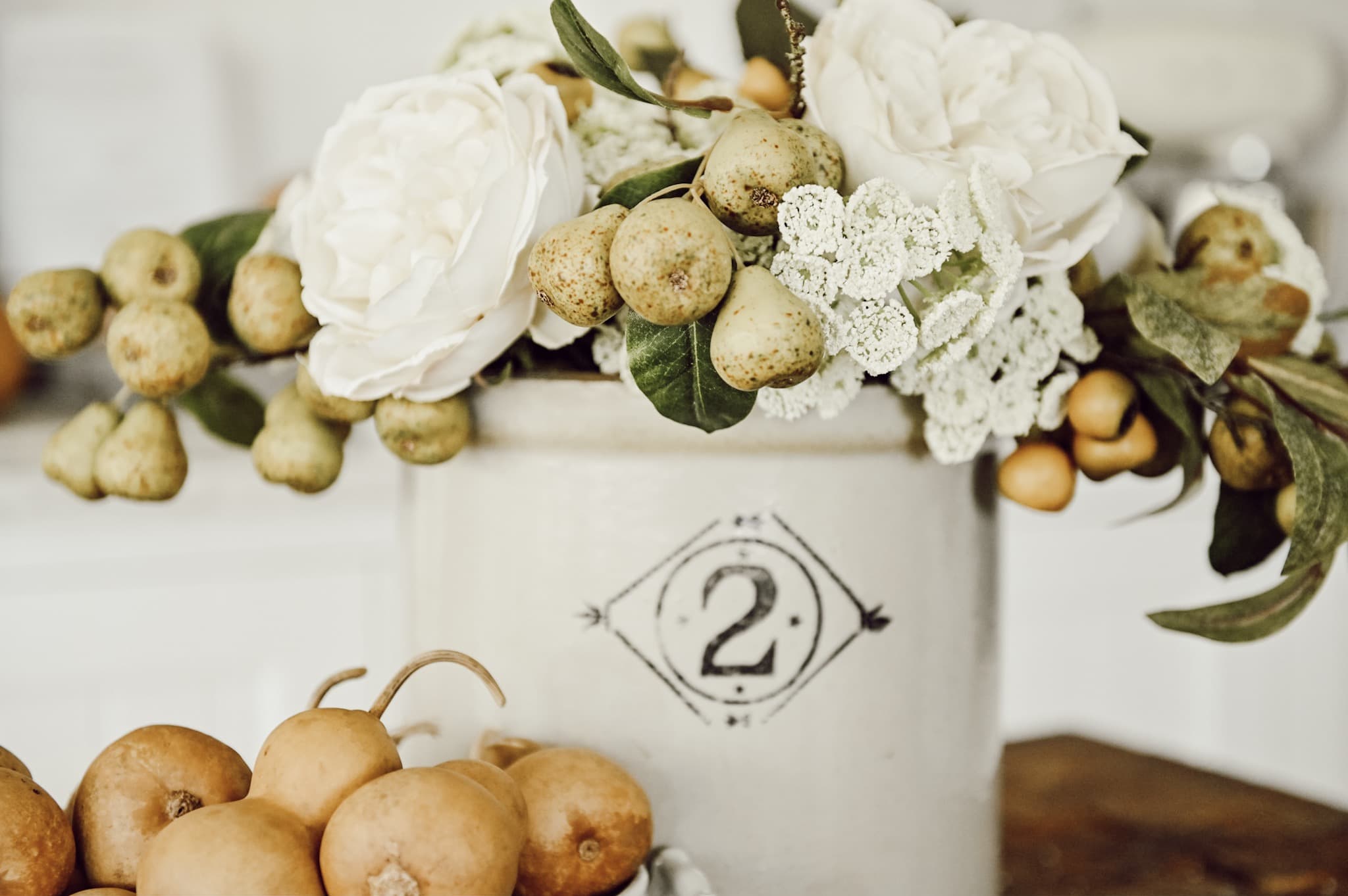 DIY Fall Floral Centerpiece