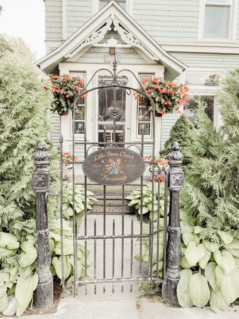 Photo of Mackinac Island Little Stone Church Gate