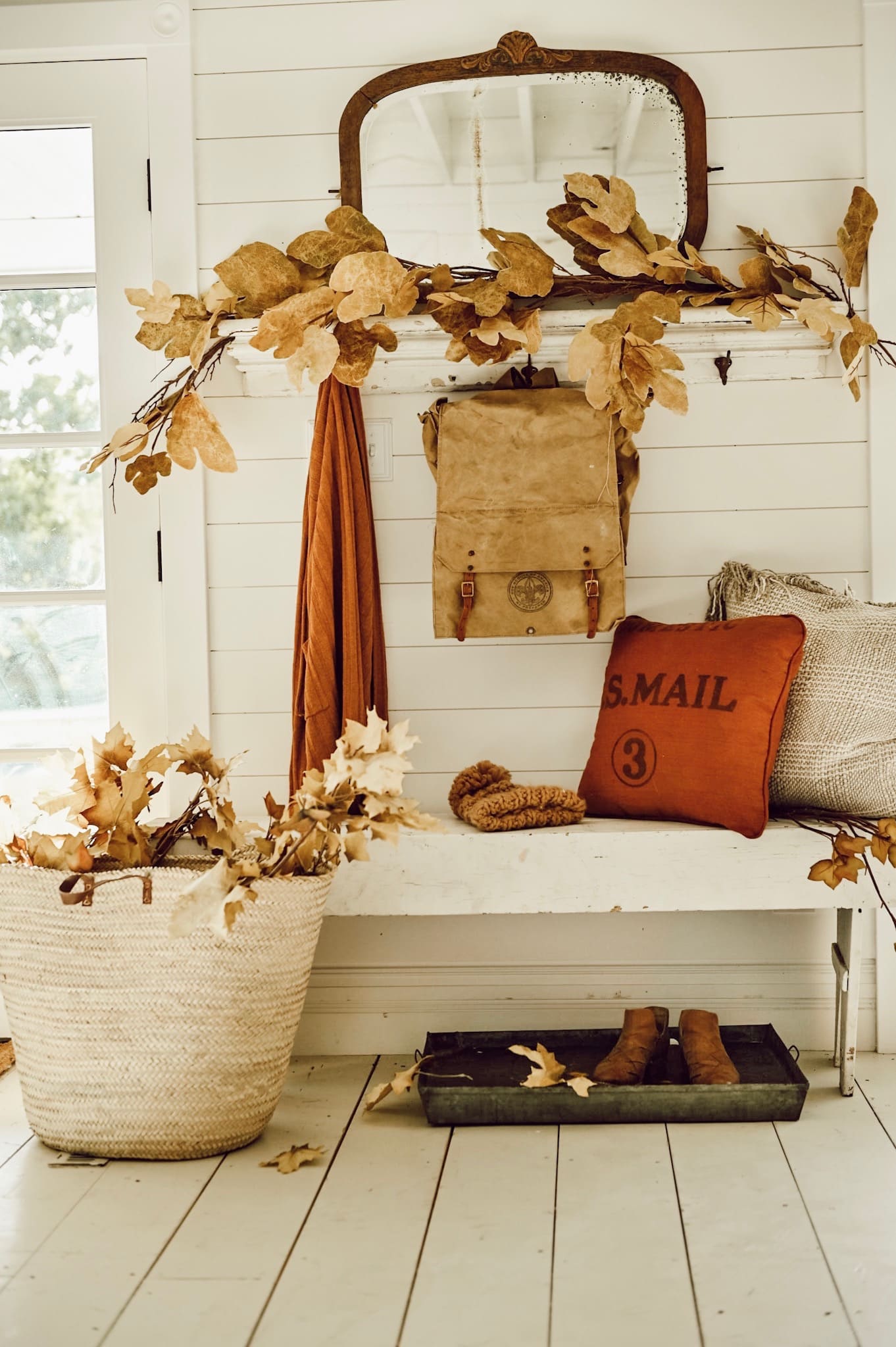 autumn entryway