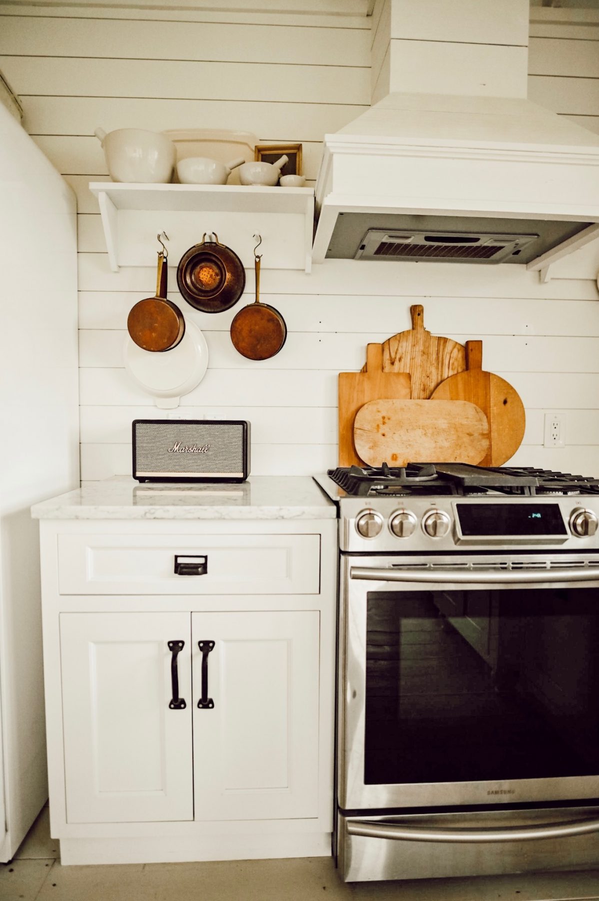 Over with White Countertops