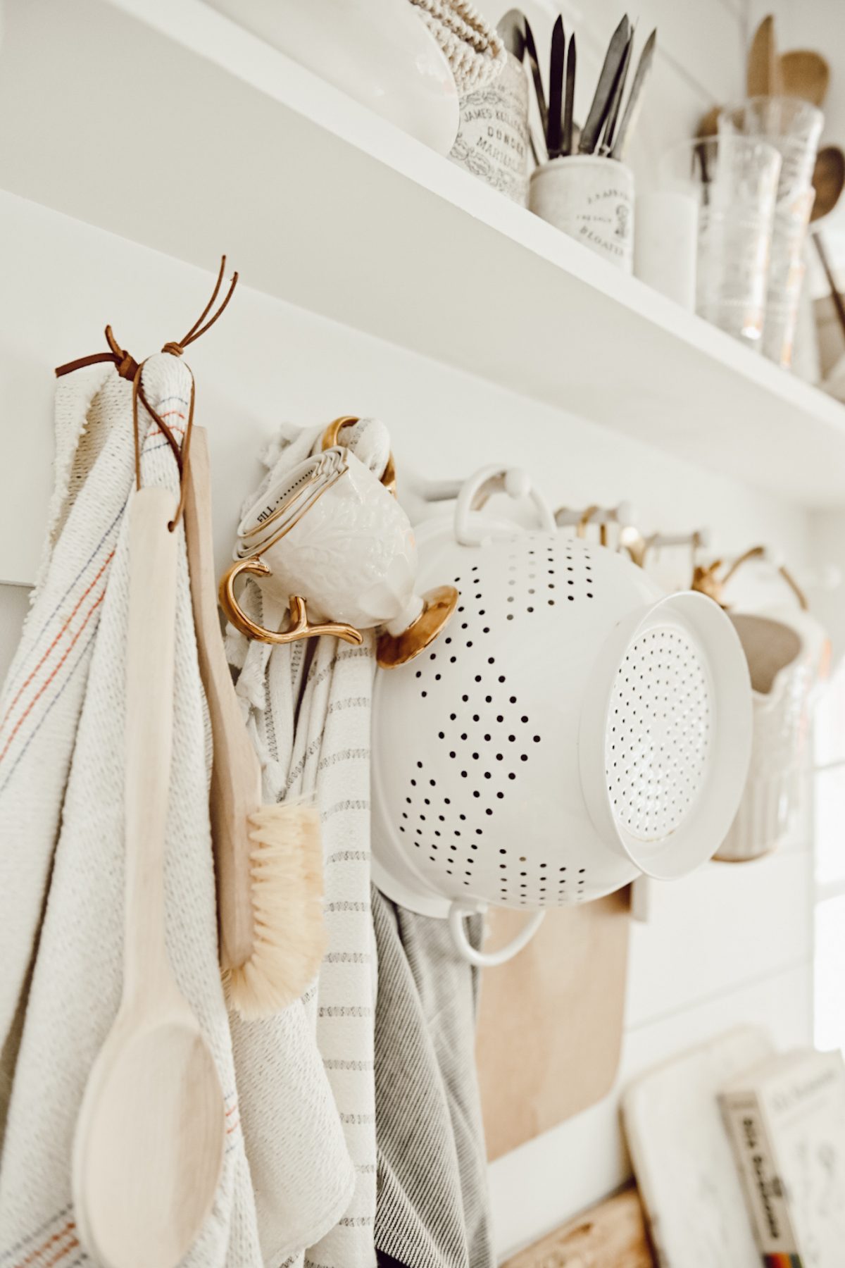 Kitchen Peg Rail For Storage