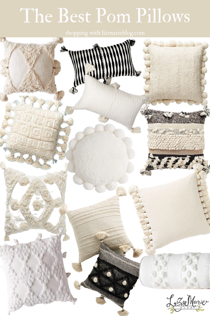 The Best Pom Pillows