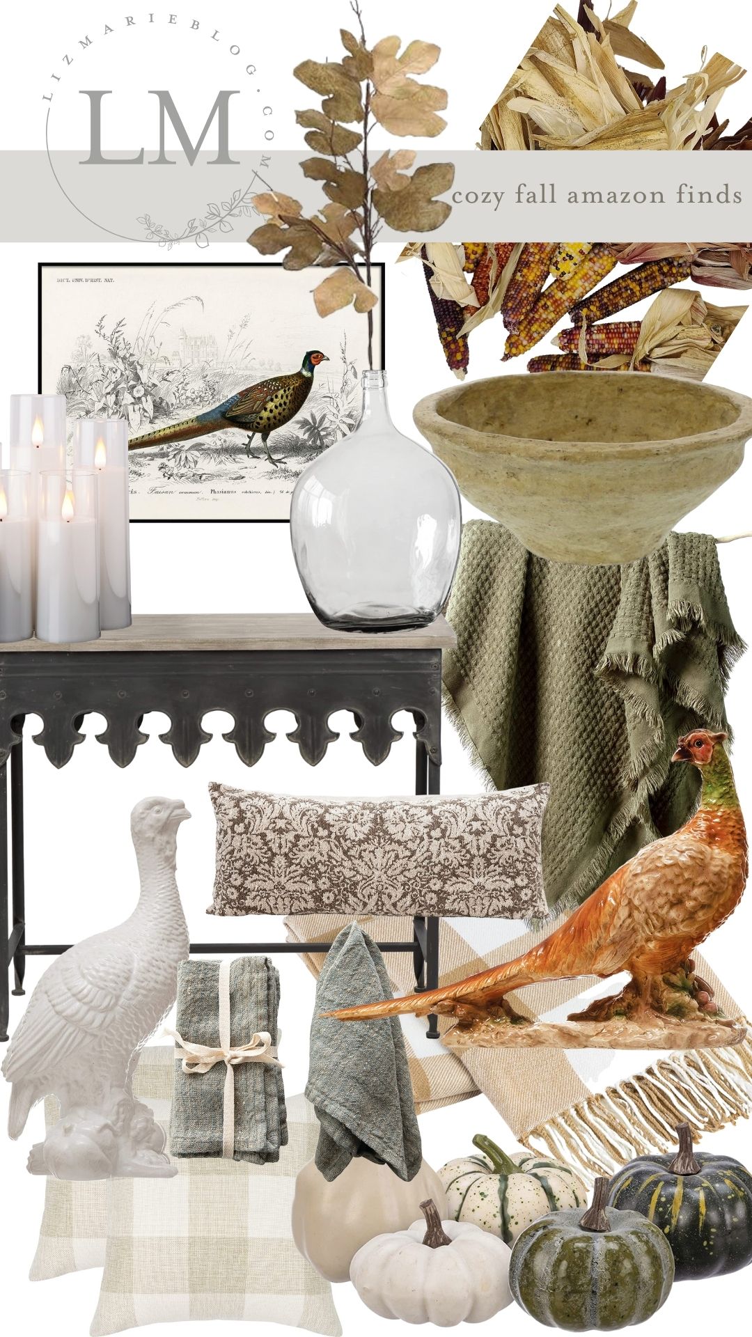 Cozy fall home decor finds from amazon