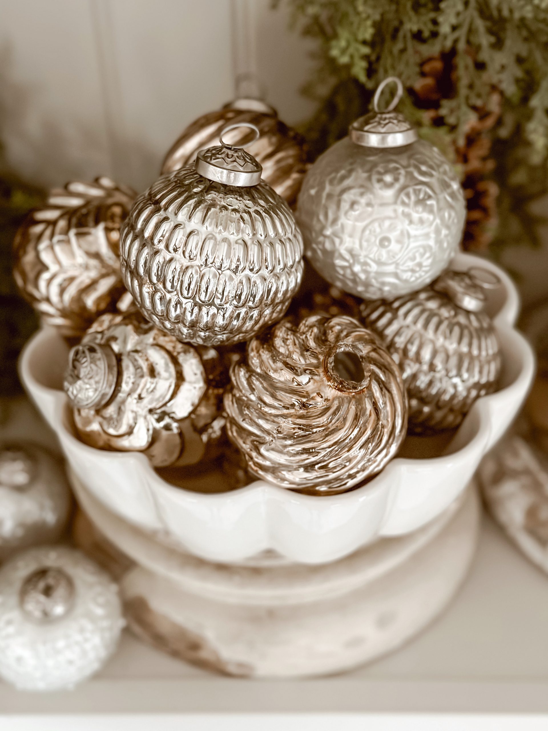 Ornament Sets in a bowl