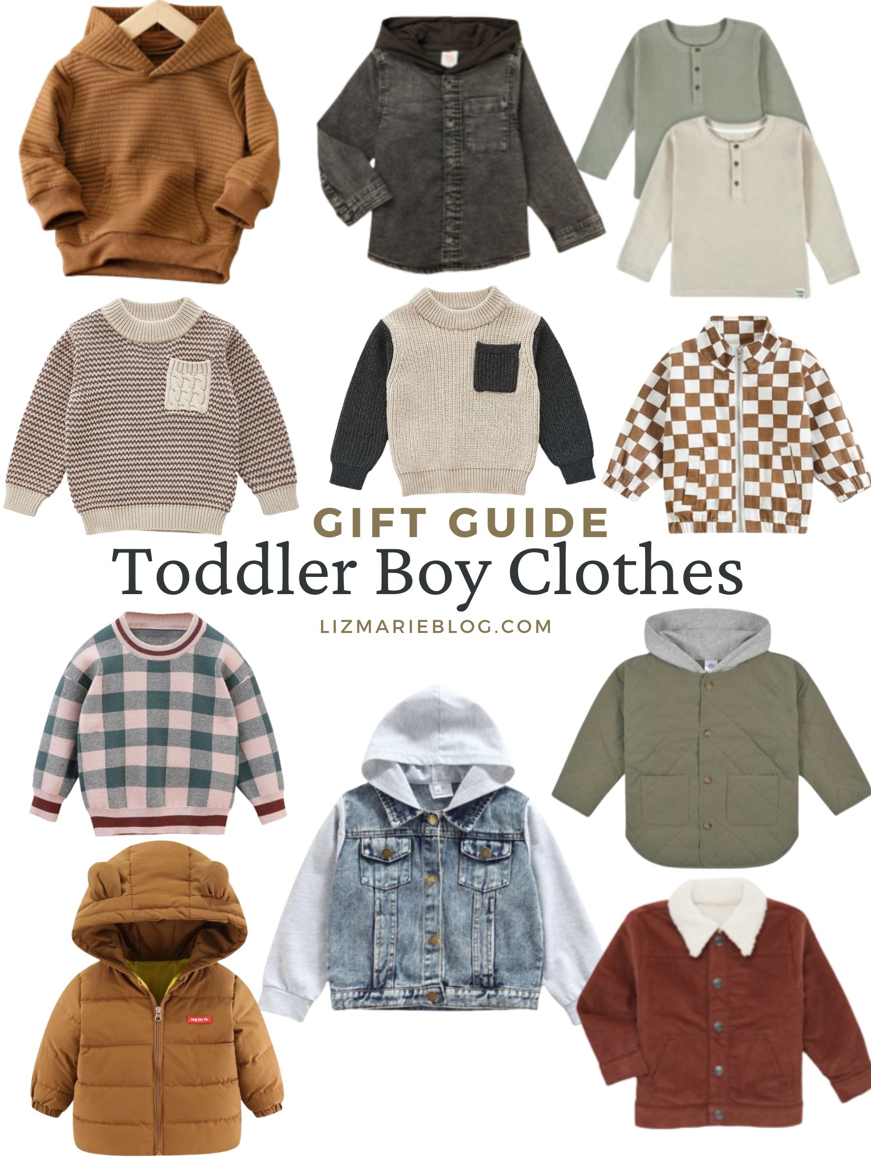 Gift Guide for Toddler Boy Clothes 